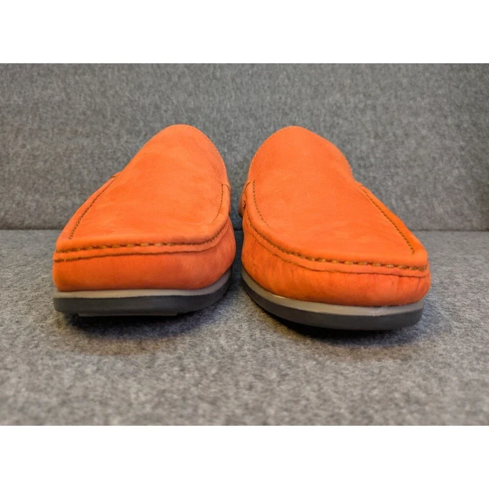 Steve Madden Chatham Orange Nubuck Driving Loafers Men’s Size 13 NIB